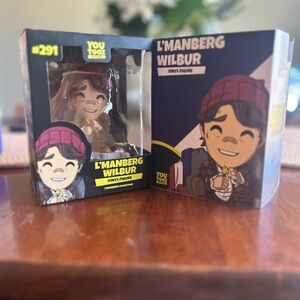 Youtooz #291 L'Manberg Wilbur Soot Vinyl Figure you Tooz Collectibles